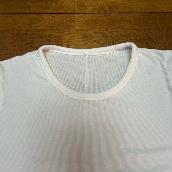 Lululemon white long sleeve shirt 12 - Picture 2 of 4